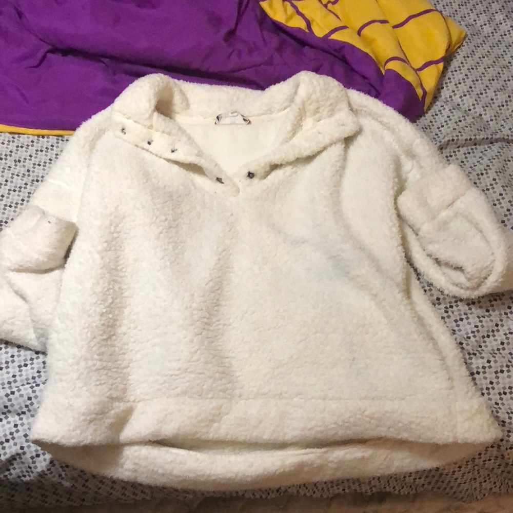 Womens Sherpa Sweater